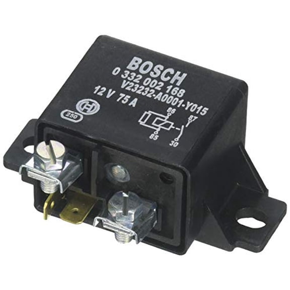 - Pins, 12 V, 75 A, Bosch 0332002168 Normal Open Power Relays