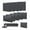 Dark Grey, variant on Clouddwell 14-Piece Outdoor Cushion Covers Replacement for 6-Seat Wicker Sectional-Waterproof, Non-Slip Bottom (Navy Blue)