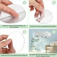 thumbnail image 2 of Becaristey 9pcs Acrylic Non-Glass Mirror Stickers For Background HD Imaging Mirror Self-Adhesive Mirror 1Set, 2 of 6