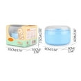 thumbnail image 4 of HYLLai Velvet Baby Powder Puff Box – Non-Shedding, Portable & Leak-Proof Dry Powder Applicator for Gentle Skin Care (BLUE), 4 of 9