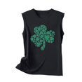 thumbnail image 4 of PNTUTB Women's St. Patrick's Day Fashion Print Crew Neck Pullover Casual Comfortable Sleeveless Tank Tops, 4 of 6