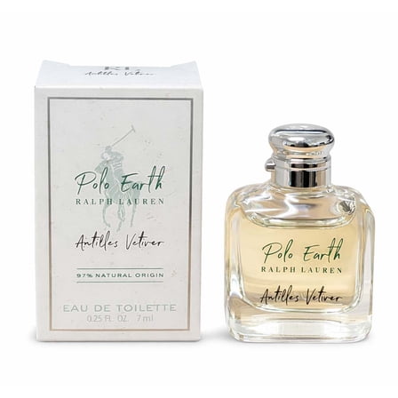 Polo Earth Antilles Vetiver by Ralph Lauren for Unisex 0.25oz Eau De Toilette Mini Splash