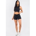 thumbnail image 1 of Two-Piece Tie Dye Cropped Hoodie  Shorts Set, 1 of 5