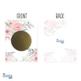 thumbnail image 4 of My Scratch Offs 20 Pack Blank Make Your Own DIY Scratch Off Note Cards & Stickers Wedding Flowers for Bridal Shower Games Prizes and Wedding Shower Games, 4 of 6