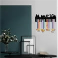 thumbnail image 6 of Running Medal Hangers Display Medal Holder Rack Sports Metal Hanging Athlete Awards Iron Wall Mount Decor over 60+ Medals for Running Marathon Football Black 15.7x5.9 Inch-Miles of Memories, 6 of 7
