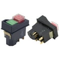 thumbnail image 2 of SPRING 1PC AC250V Waterproof Electromagnetic Push Button switch 4/5Pin Safety Switch 5, 2 of 9