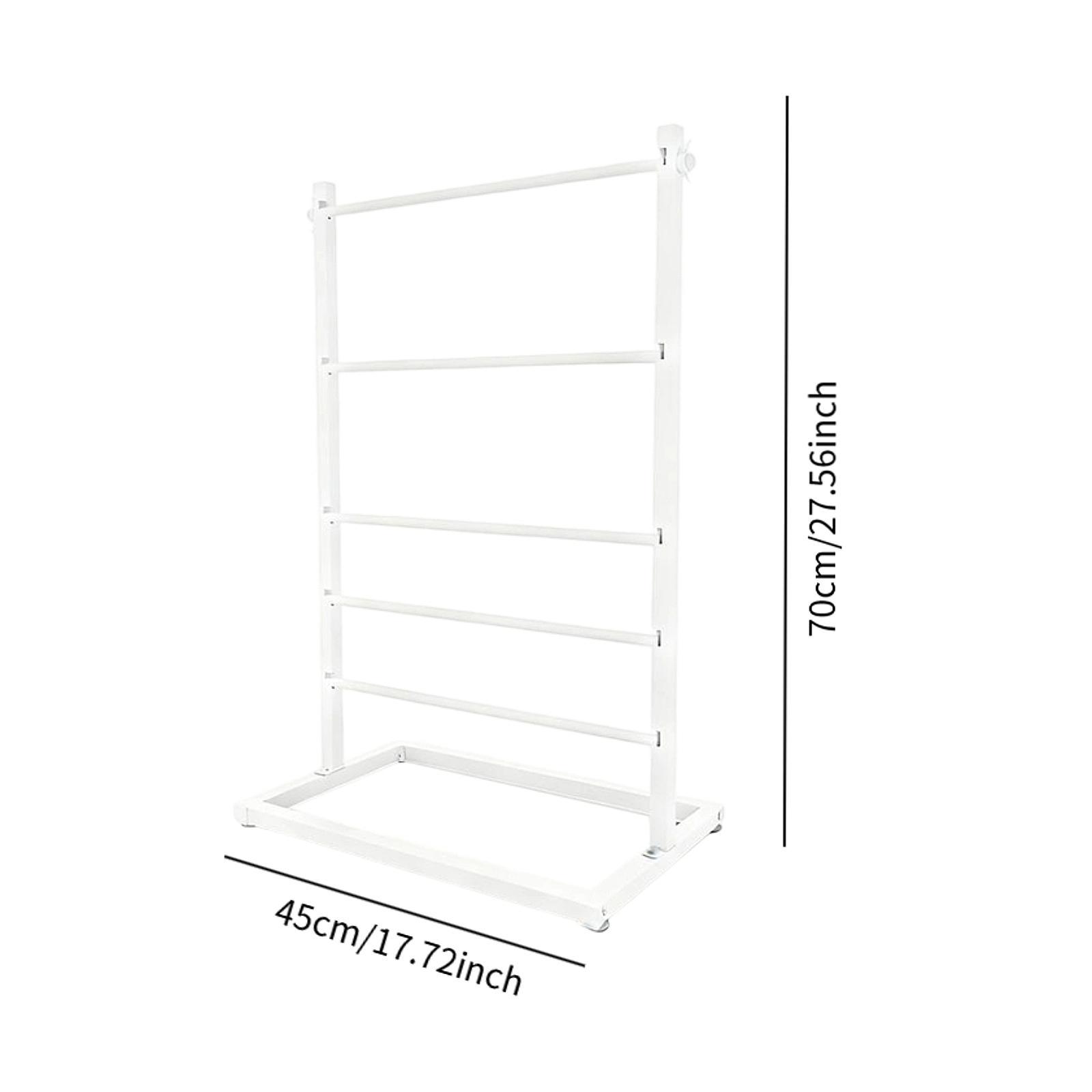 Ribbon Rack Storage Stand Display Shelf Large Capacity Metal Construction Ideal for Flower Shop Use