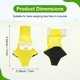 thumbnail image 3 of Uxcell 1-Pack Zapatos para Pollos, Botas Antideslizantes de Malla para Pies de Gallinas/Gallo Uso Interior Exterior [Amarillo, Tamaño S], 3 of 6