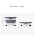 thumbnail image 2 of 33 LB Dog Food Storage Container - Collapsible Dog Food Container with Attachable Casters and Scoop,Travel Silicone Bowl, Pet Food Storage Containers to Keep Dry Food Fresh,Easy to Move, 2 of 8