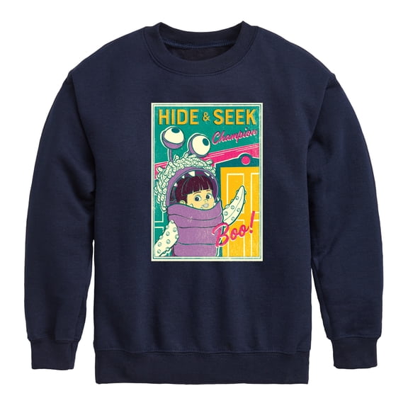 Monsters Inc. - Boo Hide And Seek - Toddler & Youth Crewneck Fleece Sweatshirt