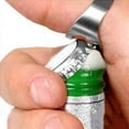 thumbnail image 2 of Anillo abridor de cerveza creativo, abridor de botellas de cerveza, barra de acero inoxidable, herramienta de cerveza, abridor de botellas portátil con anillo para dedo, 1 Uds., 2 of 5