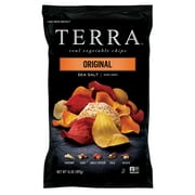 Terra Original Real Vegetable Chips, Sea Salt, Salty Snack,14 oz