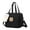 Noir, variante sur Bunblic Sac à Couches Sac Maman Sac à Main, Sac de Voyage Réutilisable Élégant Organisateur de Produits pour Bébé Spacieux Grande Capacité Sac de Rangement Sac Fourre-Tout Blanc
