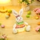 thumbnail image 5 of Decoraciones de Pascua, adornos de Pascua, regalos de Pascua, peluches de conejito, lindos peluches iluminados, regalo de cumpleaños de conejito de Pascua para niños, adornos de tela, 5 of 5