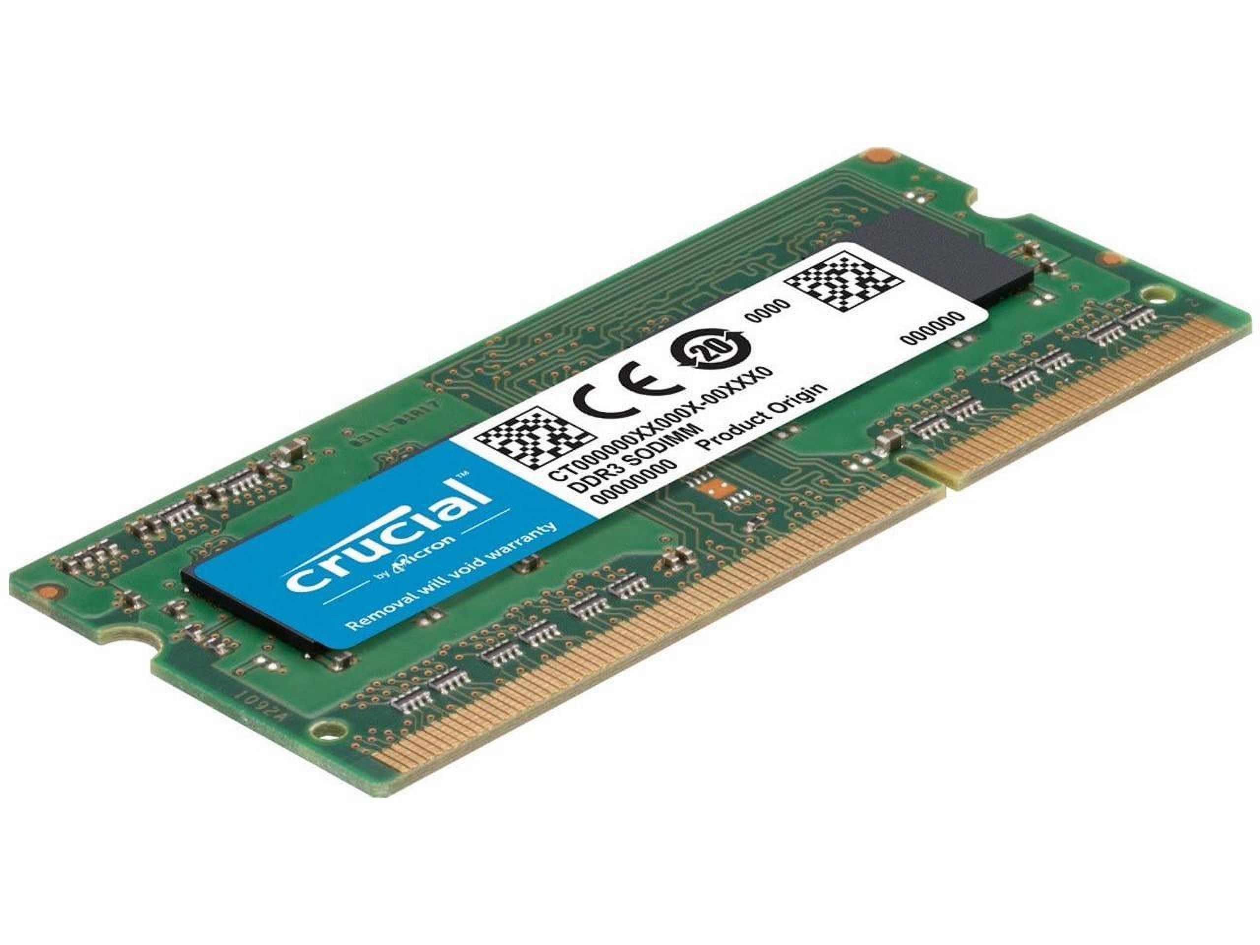 Crucial 8GB DDR3 1600 MHz CL11 Laptop Computer Memory RAM