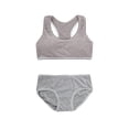 thumbnail image 5 of LYMAYTER Girls Soft Cotton Seamless Training Bra and Underwear Set Teen Girls Comfort Daily Wear, 5 of 8