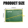 thumbnail image 4 of 1 pcs Durable Clé en Toile Outil Retrousser Sac de Rangement Vert 12 Poches(470X370mm), 4 of 5
