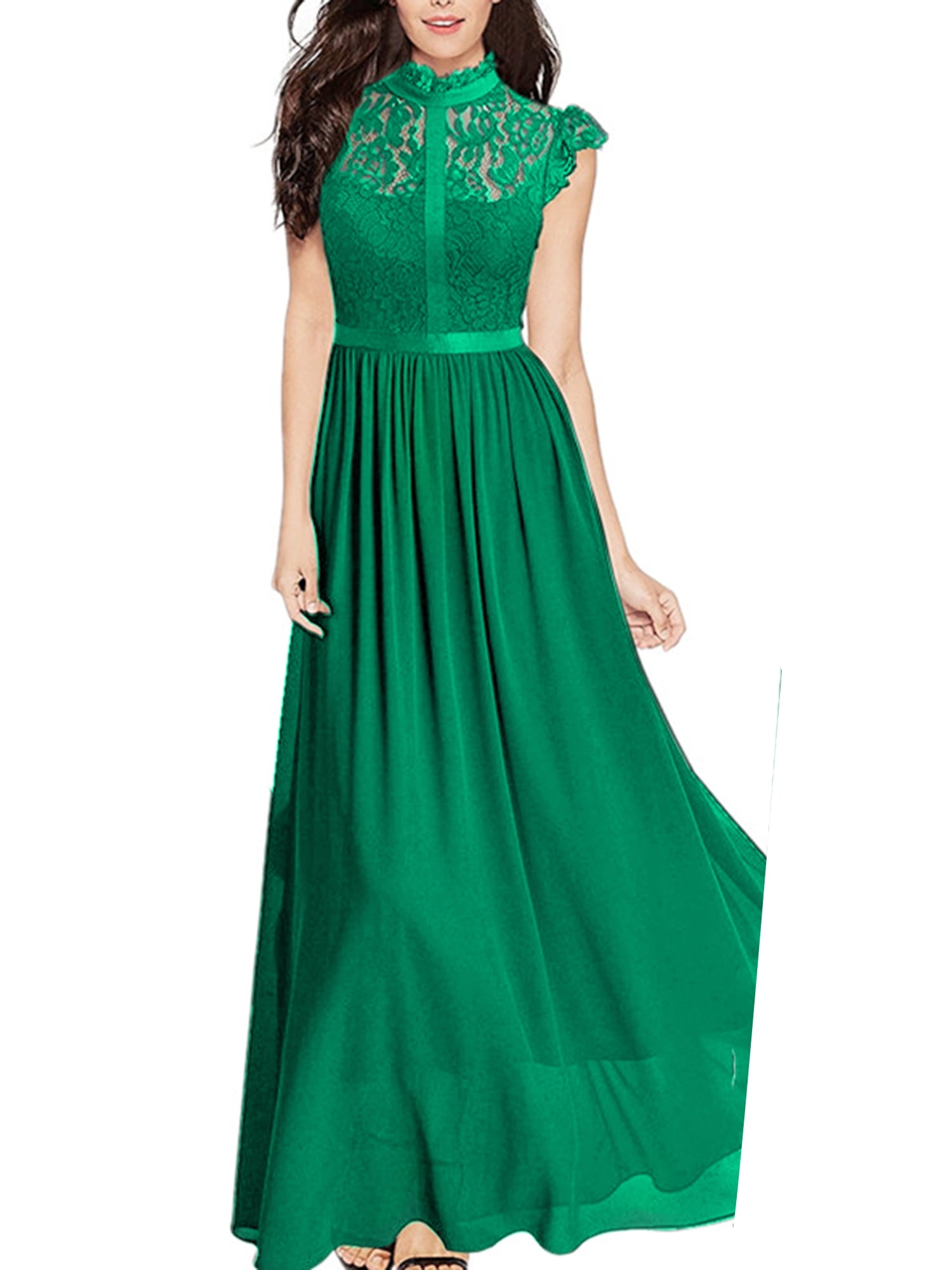 beauty never fades lace maxi dress