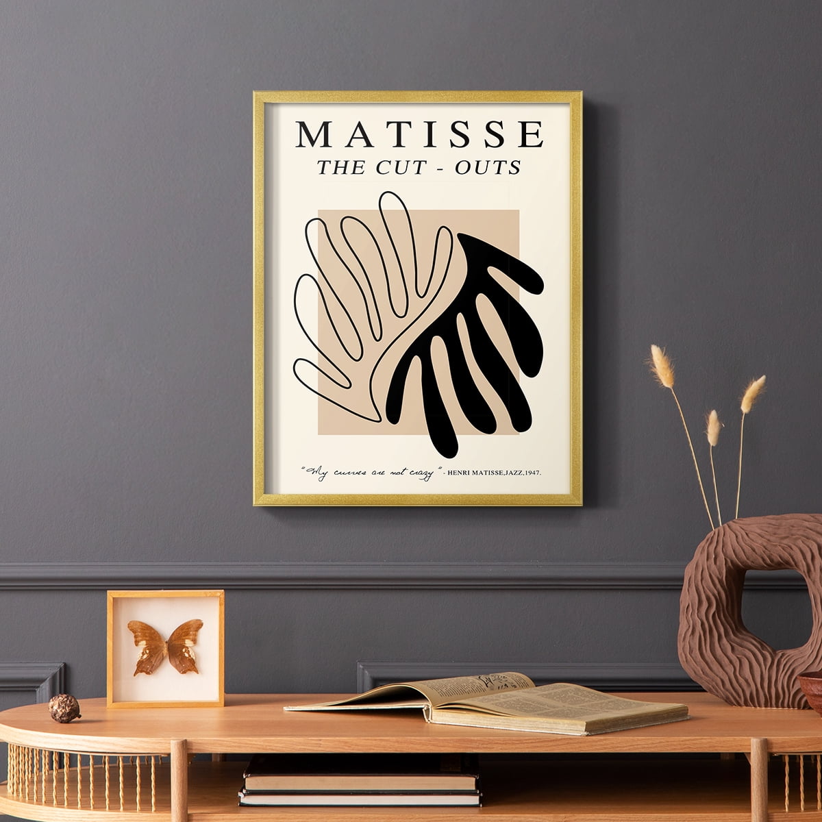 Matisse XCIX Framed Print - Solid Wood