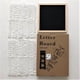 thumbnail image 5 of tableau Alphabet En Feutre Interchangeable 25x25cm (noir), Feutre Noir, 460 Letras, Symboles Et Moticnes - Parfait Pour La Maison, Le Bureau, Les, 5 of 5