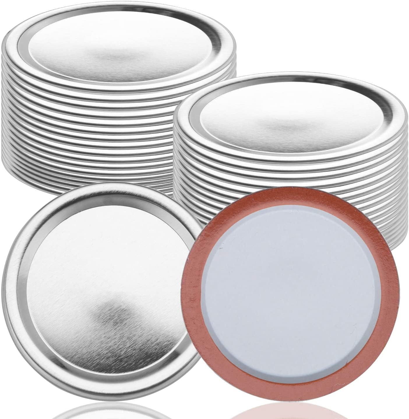 36 Pcs Canning Lids, Regular Mouth Mason Jar Lids Canning Jar Caps