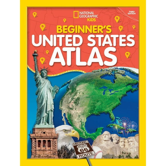 Beginner's U.S. Atlas 2020, 3rd Edition (Edition 3) (Hardcover)