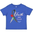 thumbnail image 3 of Inktastic Faith over Fear Parkinson's Awareness with Red Tulip Boys or Girls Toddler T-Shirt, 3 of 5