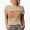 Tan, variant on Livin That Baseball Mom Life, Supportive Mother Quote, Groovy Retro Wavy Text Merch Gift, White T-Shirt, 3XL