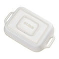 thumbnail image 3 of Staub Ceramic 10.5" x 7.5" Rectangular Baking Dish - Rustic Ivory, 3 of 3