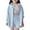Light Blue, variant on HNMKIU Girls Casual Summer Fall Outfit Shirt and Shorts Set Comfortable Pure Color Loose Fit Girls Outfit Sets for School Beige,9-10 Years