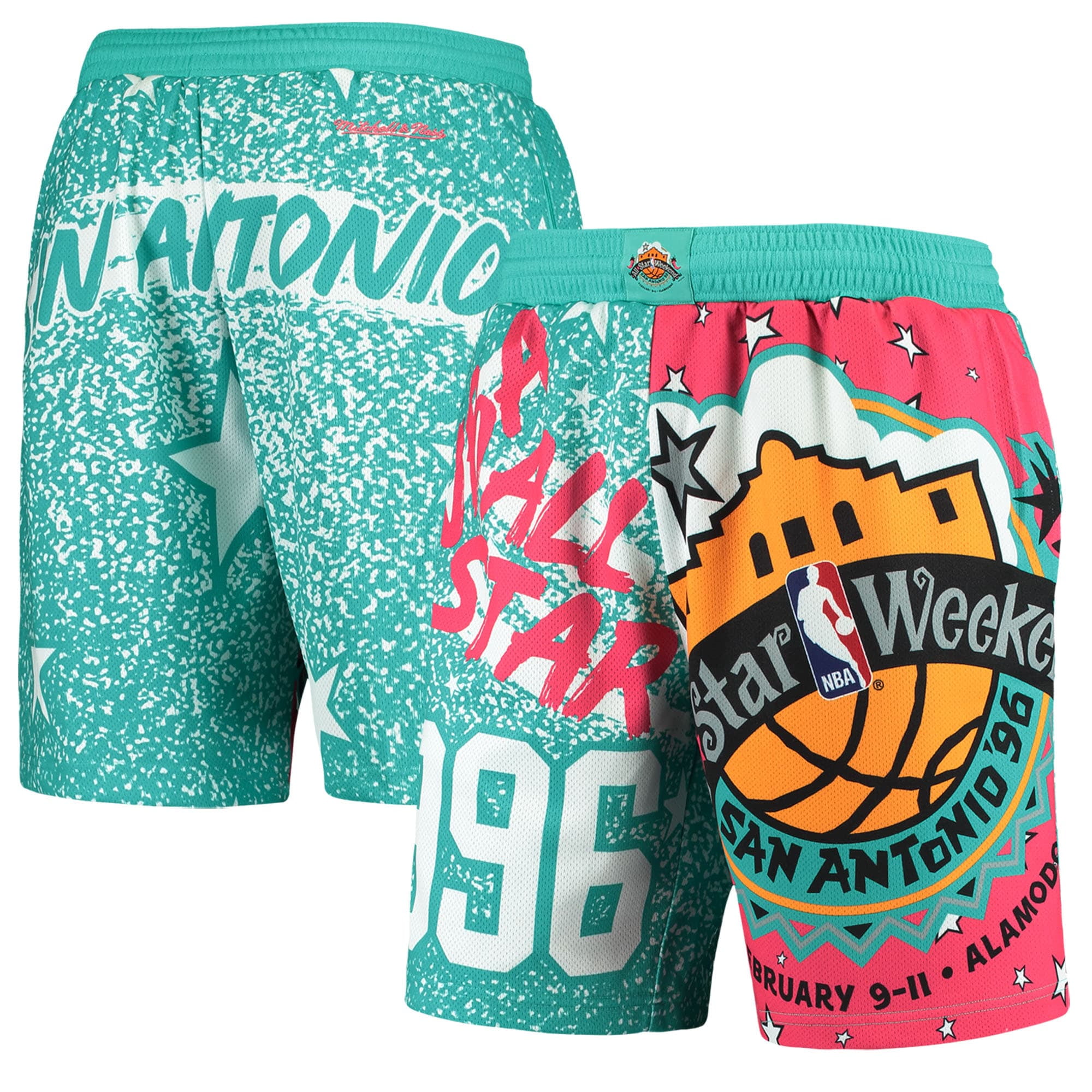 96 all star game shorts