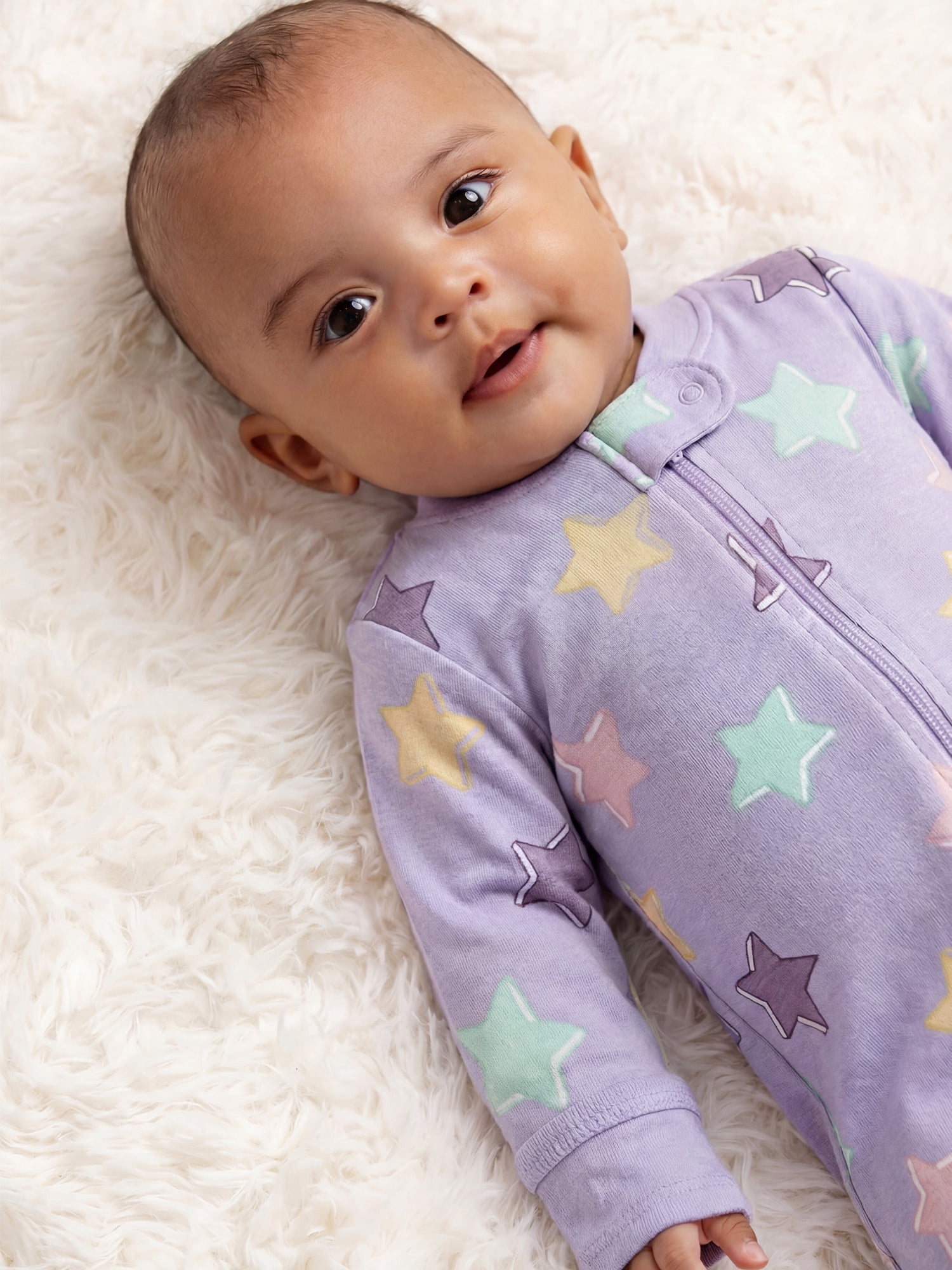 M+A by Monica + Andy, Organic Cotton One-Piece Coverall, Sizes Newborn - 18-24 Months