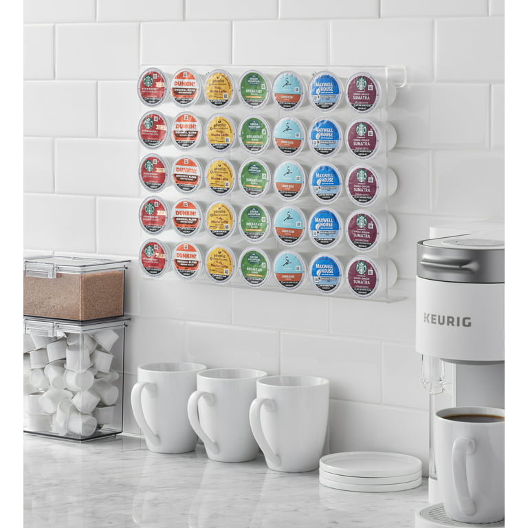 K-cup Holder With Two Sections -   Diy coffee station, Coffee storage,  Diy coffee