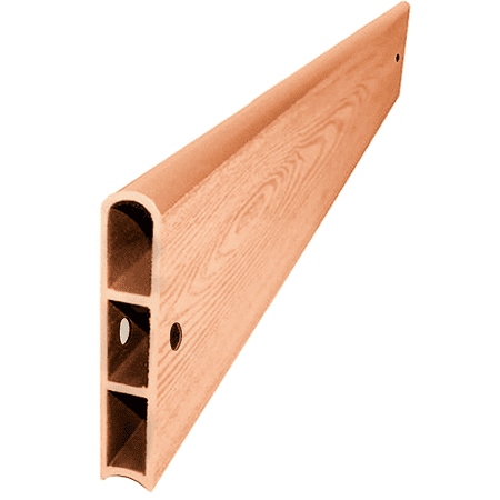 Frame It All Tool-Free Classic Sienna Raised Garden Bed 4' x 4' x 11" - 1" profile