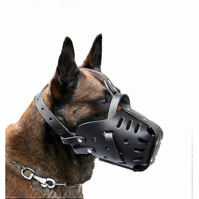 Dog Muzzle, Breathable Basket Muzzles For Small, Medium, Large And Dogs