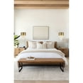 thumbnail image 6 of Design Living 3-Light Brushed Gold Stainless Steel Wall Sconce With Clear Hanging Crystals, 6 of 6