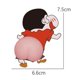 thumbnail image 2 of ER 4 Uds pegatina 3d para puerta de coche pegatina para evitar colisiones dibujos animados individualidad y creatividad (Crayon Shin-chan) brillar Electrónica, 2 of 5