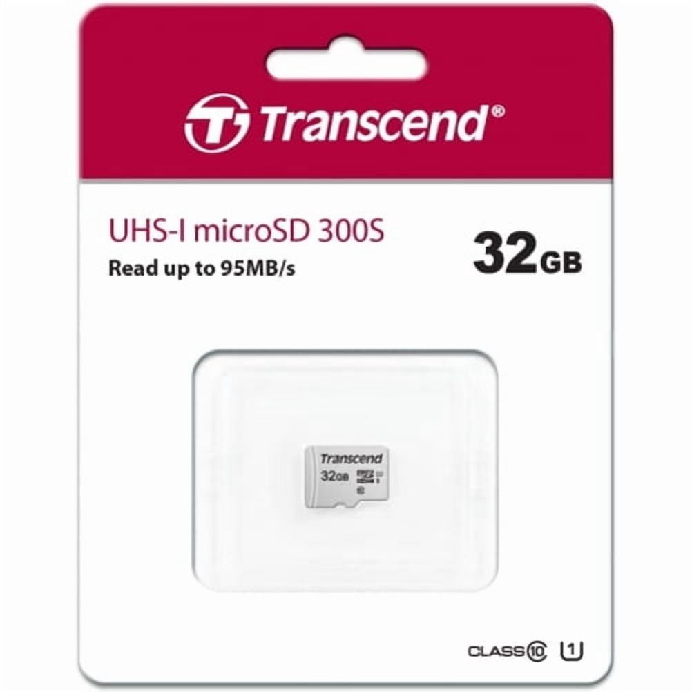 Transcend 32GB Memory Card for TCL 30 XE 5G, 20 XE, V 5G, A30 (A3), 4X 5G - High Speed MicroSD Class 10 MicroSDHC Compatible With TCL 30 XE 5G, 20 XE, V 5G, A30 (A3), 4X 5G