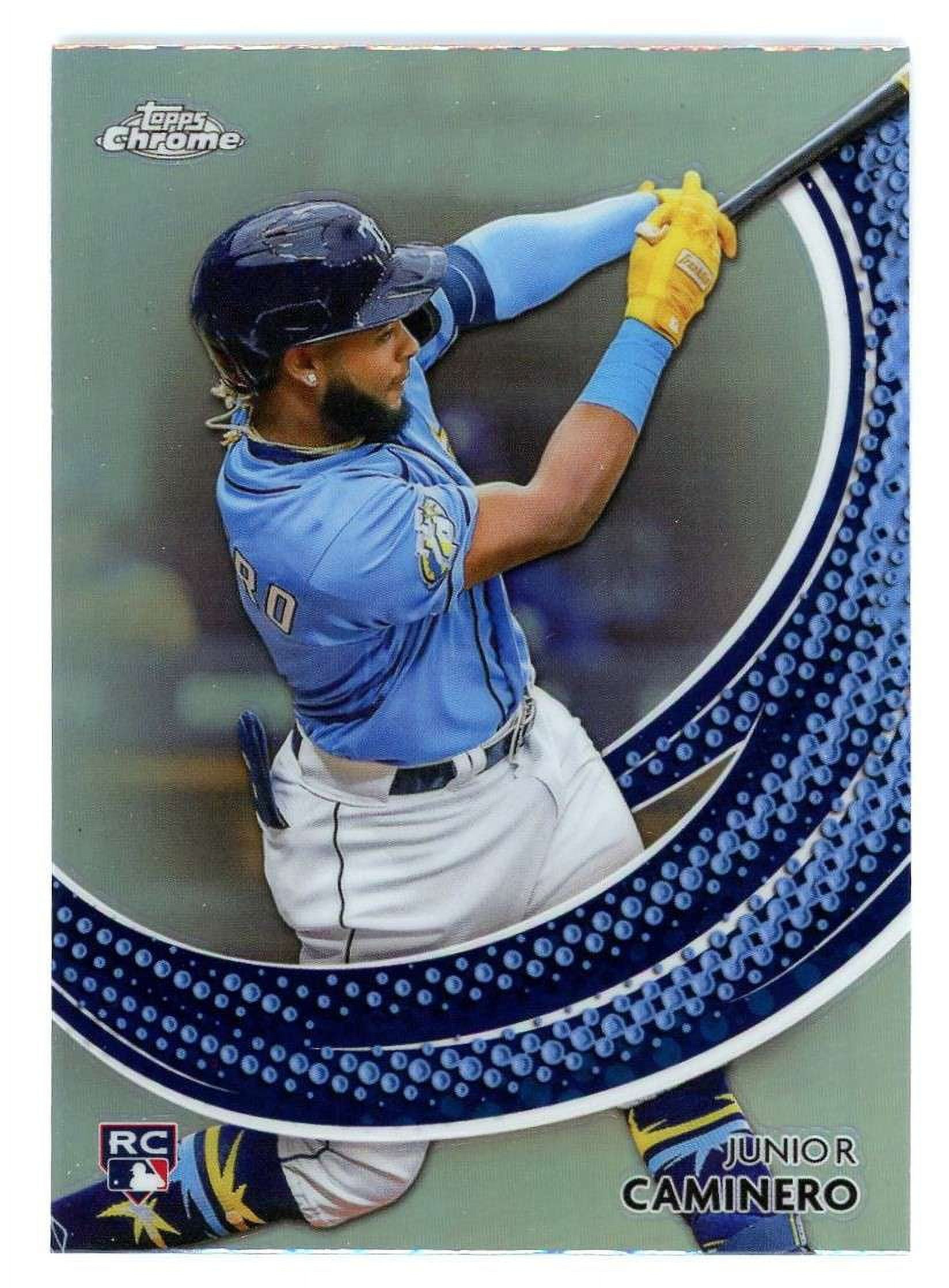 MLB 2024 Topps Finest Baseball Junior Caminero #24 (Rookie 