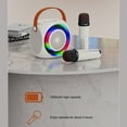 thumbnail image 4 of serony ABS HD Sound Wireless Bluetooth Karaokes Speaker With Rechargeable Battery Multi-Format Playback white, 4 of 6