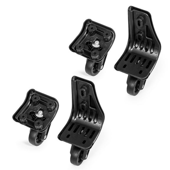 4pcs/Set Luggage Spinner Wheels Replacement Practical Plastic Repair Accesories Easy Installation for Travel Suitcases