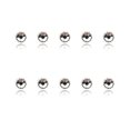 thumbnail image 1 of Nail Rhinestones Flat-Bottom Multi-faceted Sides DIY Handcraft Excellent Gloss Manicure Crystal Different Styles Mobile Phone White, 1 of 6