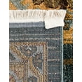 thumbnail image 6 of Unique Loom Sahand Collection Area Rug - Marwan (10' x 13' 1" Rectangle Navy Blue/Light Blue), 6 of 7