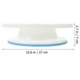 thumbnail image 2 of HONITANO 1Pcs Non-skid Cake Turntable 10.6in for Home Baking and Large Events, 2 of 7