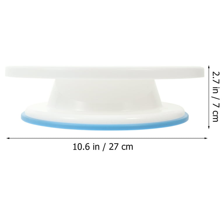 Cakes Decorating Turntable Non-Skid Cake Turntable Practical Revolving Cake Stand Cake Making Tool, Size: 27x27cm