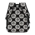 thumbnail image 4 of Disketp White Sunflowers Mochila Estampada para Hombre y Mujer – Mochila Ligera Clásica con Múltiples Bolsillos para Universidad, Trabajo y Viajes-One Size, 4 of 5