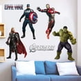 thumbnail image 1 of Superhero Stickers 3D Series Wall Stickers, 1 of 5