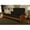 Black, variant on Homestock Beachy Vibes Full-Size Futon Frame Set in Weathered Brown Finish with Mattress, Convertible Feature, Lounge Room Type - Solid Hardwood Construction-Color:Frame Only