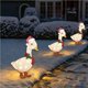 thumbnail image 2 of Billuyoard Navidad pato brillante hogar alimentado por iluminación decoración Navidad interior exterior escena diseño Festival Decoración Kits de decoración para fiestas, 2 of 6