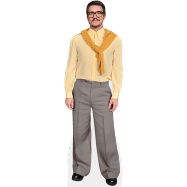 Pedro Pascal (Yellow Jumper) Lifesize Cardboard Cutout Standee